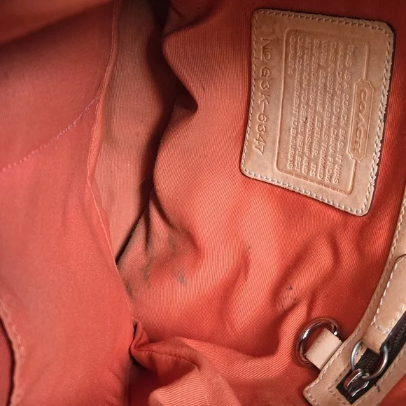 Brown and Tan Designer Shoulder Bag - Picture 3 of 3